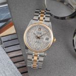 Tudor Prince Date 74033 (Unknown (random serial)) - Silver dial 34 mm Gold/Steel case (1/8)