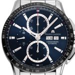Maurice Lacroix Pontos S PT6038-SSL22-430-1 (2024) - Blue dial 43 mm Steel case (1/6)