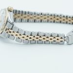 Rolex Oyster Perpetual Lady Date 6517 (1969) - Silver dial 26 mm Gold/Steel case (5/8)