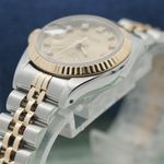 Rolex Lady-Datejust 69173 (1988) - Champagne dial 26 mm Gold/Steel case (8/8)
