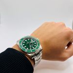 Rolex Submariner Date 116610LV (2014) - Groen wijzerplaat 40mm Staal (4/4)