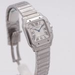 Cartier Santos Dumont WSSA0082 (2025) - Zilver wijzerplaat 27mm Staal (4/8)