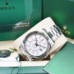 Rolex Sky-Dweller 326934 (2021) - Wit wijzerplaat 42mm Staal (7/7)