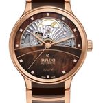 Rado Centrix R30029902 (2024) - Brown dial 35 mm Steel case (2/8)