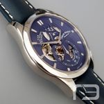 Armand Nicolet Unknown A132AAA-BU-P140BU2 (2024) - Blue dial 43 mm Steel case (4/8)