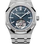 Audemars Piguet Royal Oak Tourbillon 26730TI.OO.1320TI.02 (2025) - Blue dial 41 mm Titanium case (1/1)