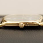 Patek Philippe Golden Ellipse 3566 (1973) - Blue dial 28 mm Yellow Gold case (5/7)