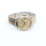 Rolex Datejust 36 16233G (Unknown (random serial)) - Silver dial 36 mm Gold/Steel case (5/8)