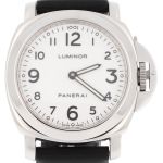 Panerai Luminor Base PAM00010 (2000) - Wit wijzerplaat 44mm Staal (1/7)