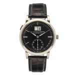 A. Lange & Söhne Langematik 308.027 (Unknown (random serial)) - Black dial 37 mm White Gold case (3/14)