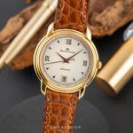 Maurice Lacroix Les Classiques Date 23293 (1995) - Beige wijzerplaat 35mm Goud/Staal (1/8)