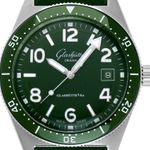 Glashütte Original SeaQ 1-39-11-13-83-37 (2025) - Green dial 40 mm Steel case (1/7)
