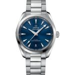 Omega Seamaster Aqua Terra 220.10.38.20.03.001 (2023) - Blue dial 38 mm Steel case (1/8)