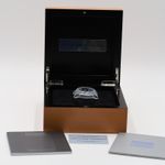 Panerai Luminor 1950 3 Days Chrono Flyback PAM00213 (Unknown (random serial)) - Black dial 44 mm Steel case (8/8)