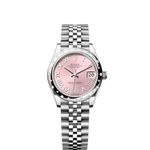 Rolex Datejust 31 278344RBR (2024) - Roze wijzerplaat 31mm Staal (1/1)