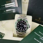 Rolex Submariner Date 16610LV (2008) - Zwart wijzerplaat 40mm Staal (7/7)