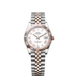 Rolex Datejust 31 278271 (2024) - White dial 31 mm Steel case (1/8)