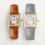 Cartier Tank Louis Cartier WGTA0342 (2025) - Silver dial 22 mm Yellow Gold case (3/8)