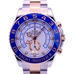 Rolex Yacht-Master II 116681 (2024) - White dial 44 mm Gold/Steel case (1/6)