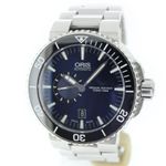 Oris Aquis Small Second 01 743 7673 4135-07 8 26 01PEB (2020) - Blue dial 46 mm Steel case (2/6)