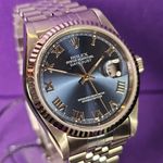 Rolex Datejust 36 16234 (1991) - Blue dial 36 mm Steel case (2/4)