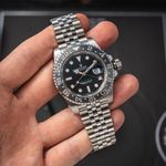 Rolex GMT-Master II 126710GRNR (2024) - Zwart wijzerplaat 40mm Staal (3/8)