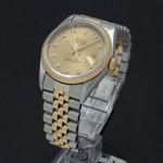 Rolex Datejust 36 16233 (2002) - Gold dial 36 mm Gold/Steel case (5/7)