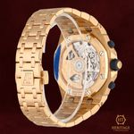 Audemars Piguet Royal Oak Offshore 26238OR.OO.2000OR.01 (2021) - Blauw wijzerplaat 42mm Roségoud (8/8)