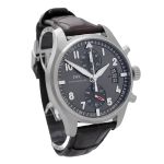 IWC Pilot Spitfire Chronograph IW387802 (2014) - Grey dial 43 mm Steel case (5/8)