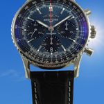 Breitling Navitimer AB0139241C1P1 (2024) - Blauw wijzerplaat 41mm Staal (1/8)