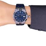 Maurice Lacroix Aikon AI6008-SS001-430-1 (2024) - Blauw wijzerplaat 42mm Staal (7/8)