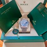 Rolex Datejust 41 126300 (2021) - Blauw wijzerplaat 41mm Staal (1/3)