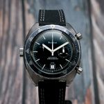 Bulova Vintage 7326 (1979) - Black dial 42 mm Steel case (1/8)