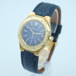 Audemars Piguet Royal Oak 14800BA (1995) - Blue dial 36 mm Yellow Gold case (7/8)
