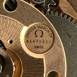 Omega Genève 166.0098 (1973) - White dial 35 mm Gold/Steel case (4/8)