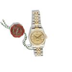 Rolex Datejust 31 68273 (1995) - Champagne wijzerplaat 31mm Goud/Staal (7/8)