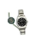 Rolex Explorer 214270 (2016) - Black dial 39 mm Steel case (7/8)