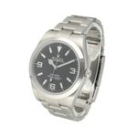 Rolex Explorer 214270 (2016) - Black dial 39 mm Steel case (4/8)