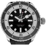 Breitling Superocean 42 A17375211B1S1 (2024) - Zwart wijzerplaat 42mm Staal (1/8)