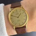 Omega De Ville 191.0077 (1979) - Gold dial 33 mm Gold/Steel case (2/8)