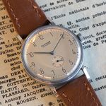 Glycine Vintage - (1940) - Silver dial 34 mm Steel case (1/6)