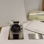 IWC Pilot Double Chronograph IW3713 (1998) - Black dial 42 mm Steel case (7/7)