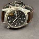 IWC Pilot Double Chronograph IW3713 (1998) - Black dial 42 mm Steel case (1/7)