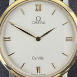 Omega De Ville 195.2378 (1993) - White dial 32 mm Gold/Steel case (8/8)