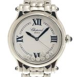 Chopard Happy Sport 278610-3001 (2023) - Silver dial 33 mm Steel case (1/1)