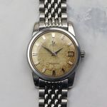 Omega Seamaster 14762 (1962) - Champagne wijzerplaat 34mm Staal (1/5)