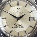 Omega Constellation 168.0065 (1973) - Wit wijzerplaat 34mm Staal (8/8)