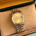 Rolex Datejust 36 16013 (1980) - Champagne dial 36 mm Gold/Steel case (1/8)