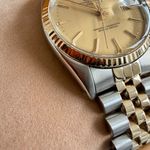 Rolex Datejust 36 16013 (1980) - Champagne dial 36 mm Gold/Steel case (2/8)