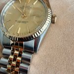 Rolex Datejust 36 16013 (1980) - Champagne dial 36 mm Gold/Steel case (3/8)